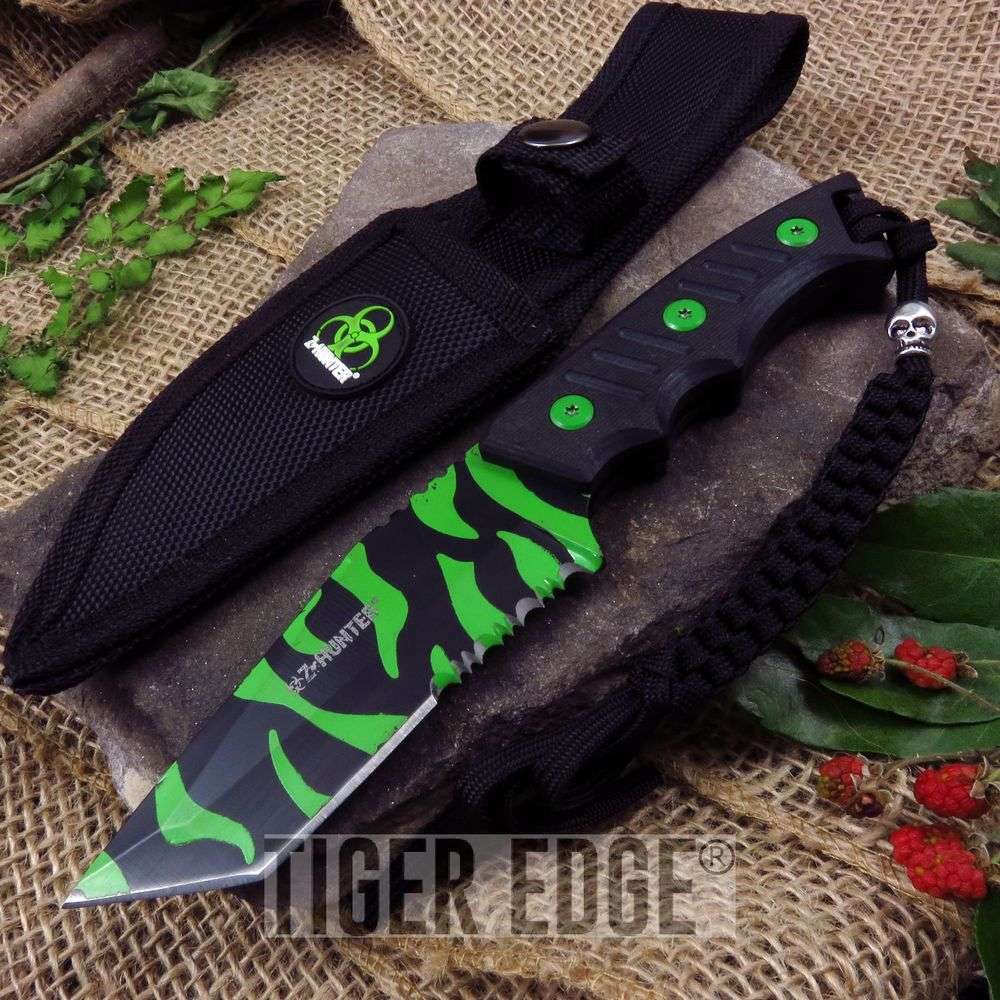 product image for Z-Hunter Zombie Tanto Fixed Blade Full Tang Knife W Sheath