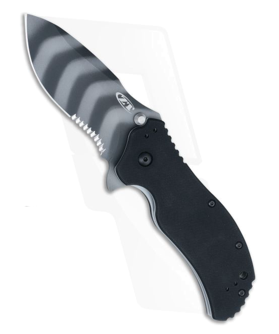 Zero Tolerance 0350 Tiger Stripe Speed Safe Serrated