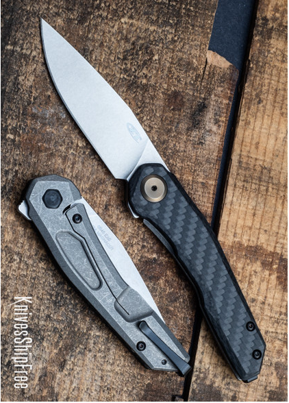 product image for Zero Tolerance 0545 Titanium Carbon Fiber Lightweight Flipper Knife with CPM MagnaCut Blade