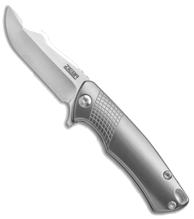 product image for Zieba S2 Mini Titanium Frame Lock Knife M390 Satin Blade