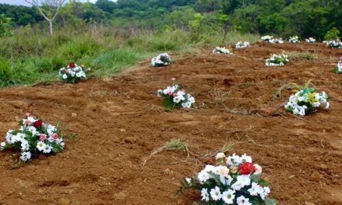 Unclaimed remains of deceased migrants buried in Panama