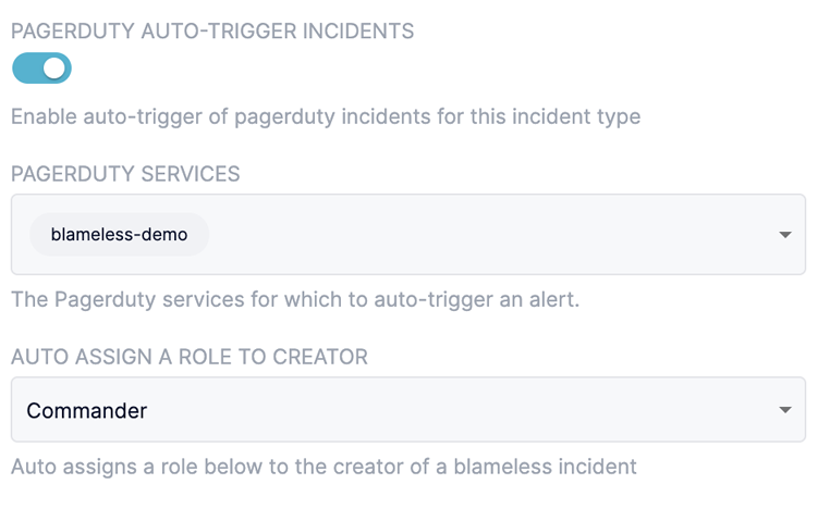 Pagerduty Auto trigger incident