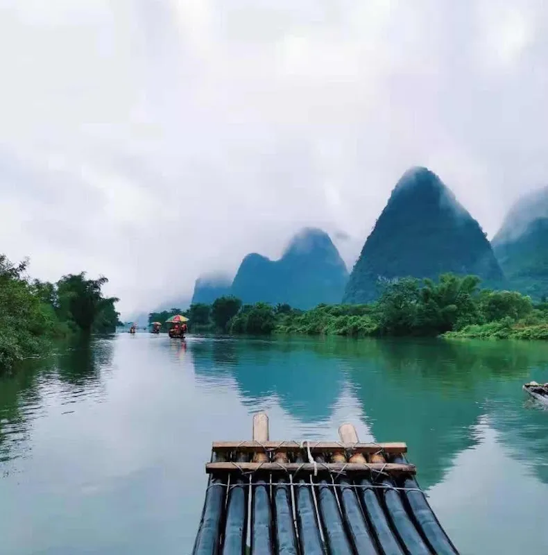 A Serene Bamboo Rafting or Kayaking Journey
