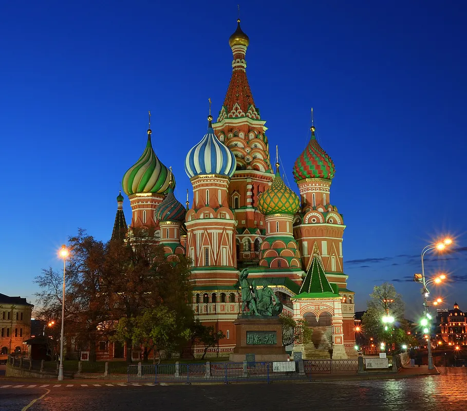 Red Square and Kremlin Landmarks