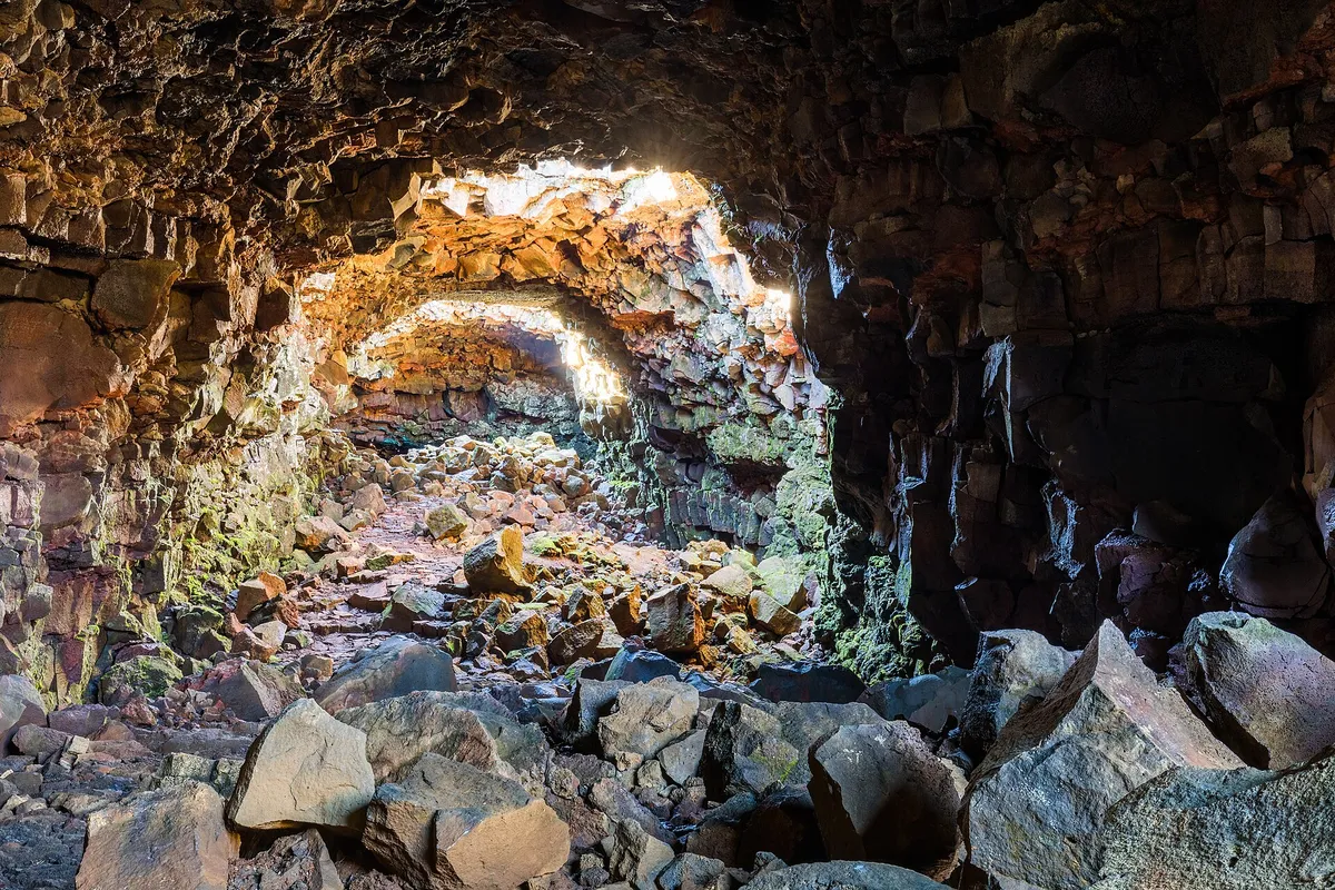 A Lava Tube Caving Experience
