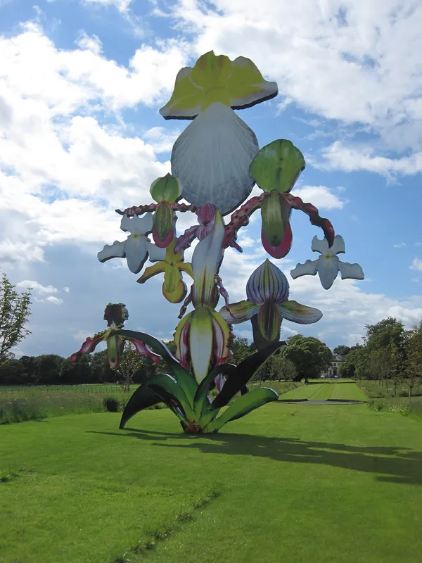 A Tranquil Garden or Sculptural Park