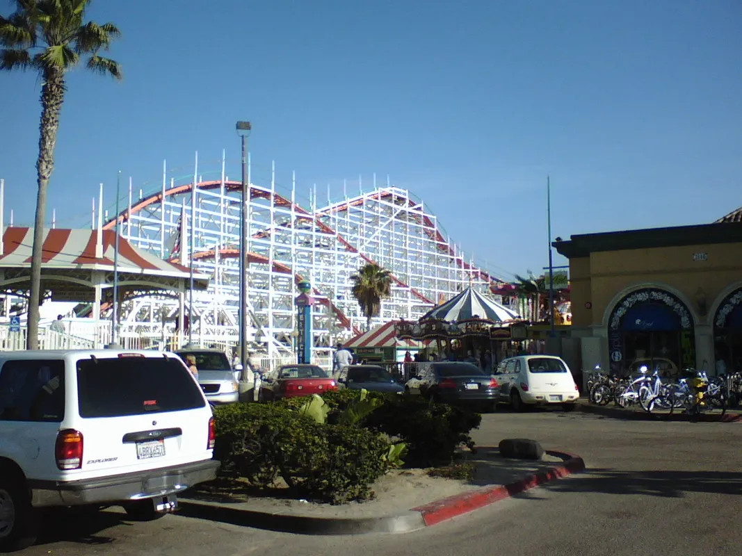 A Classic Boardwalk Amusement Park