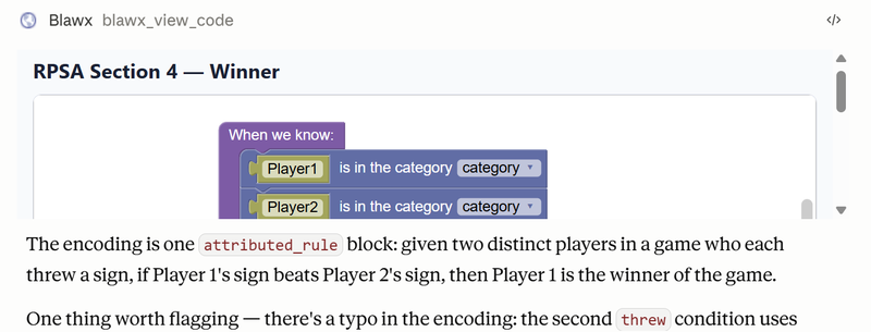 Blawx Code Viewer MCP App