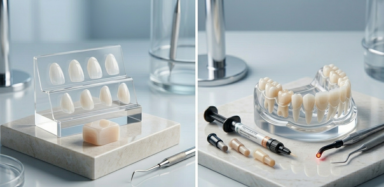 Porcelain vs. Composite Resin Veneers: The Ultimate Comparison Guide