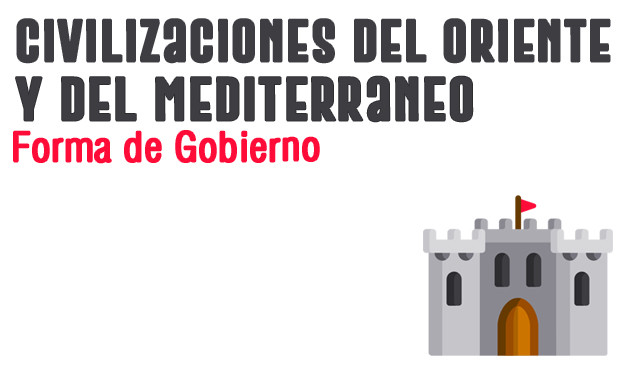 Forma de Gobierno. Civilizaciones del Oriente y del Mediterraneo