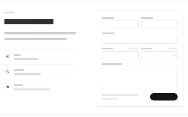 Contact form