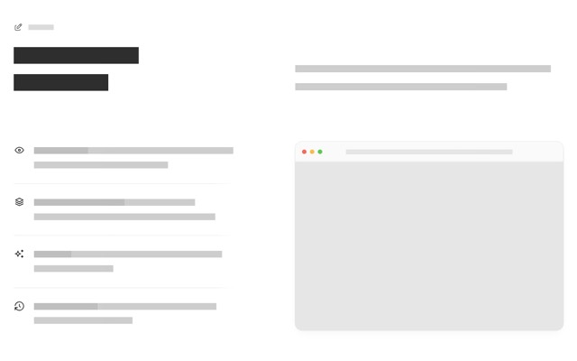 Feature split