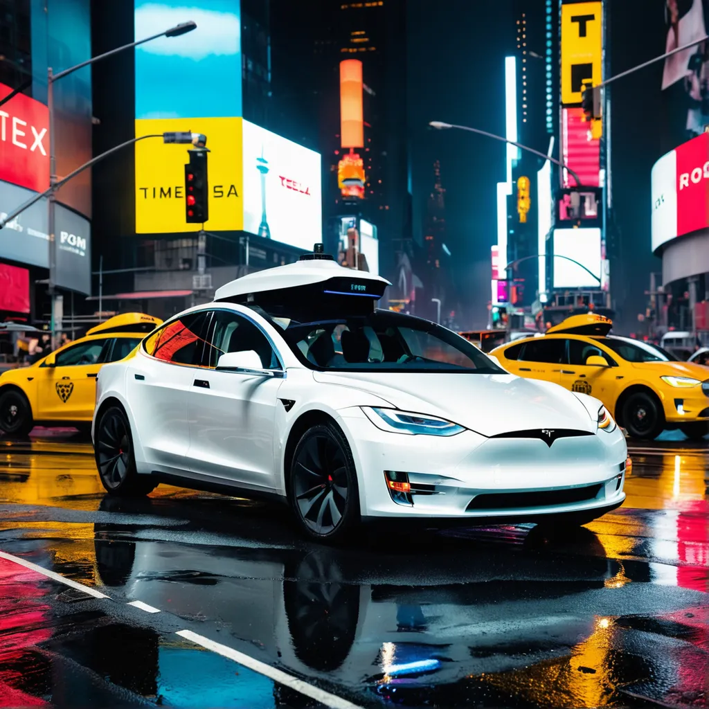 Tesla Targets NYC for Robotaxi Trials, Faces Regulatory Roadblock