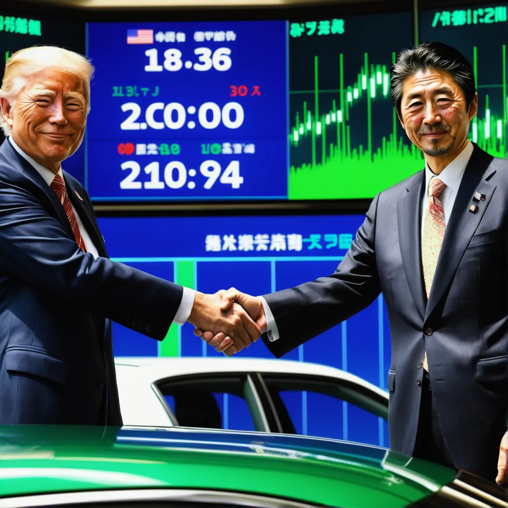 Japan–US Auto Tariff Cut Sends Global Markets Higher