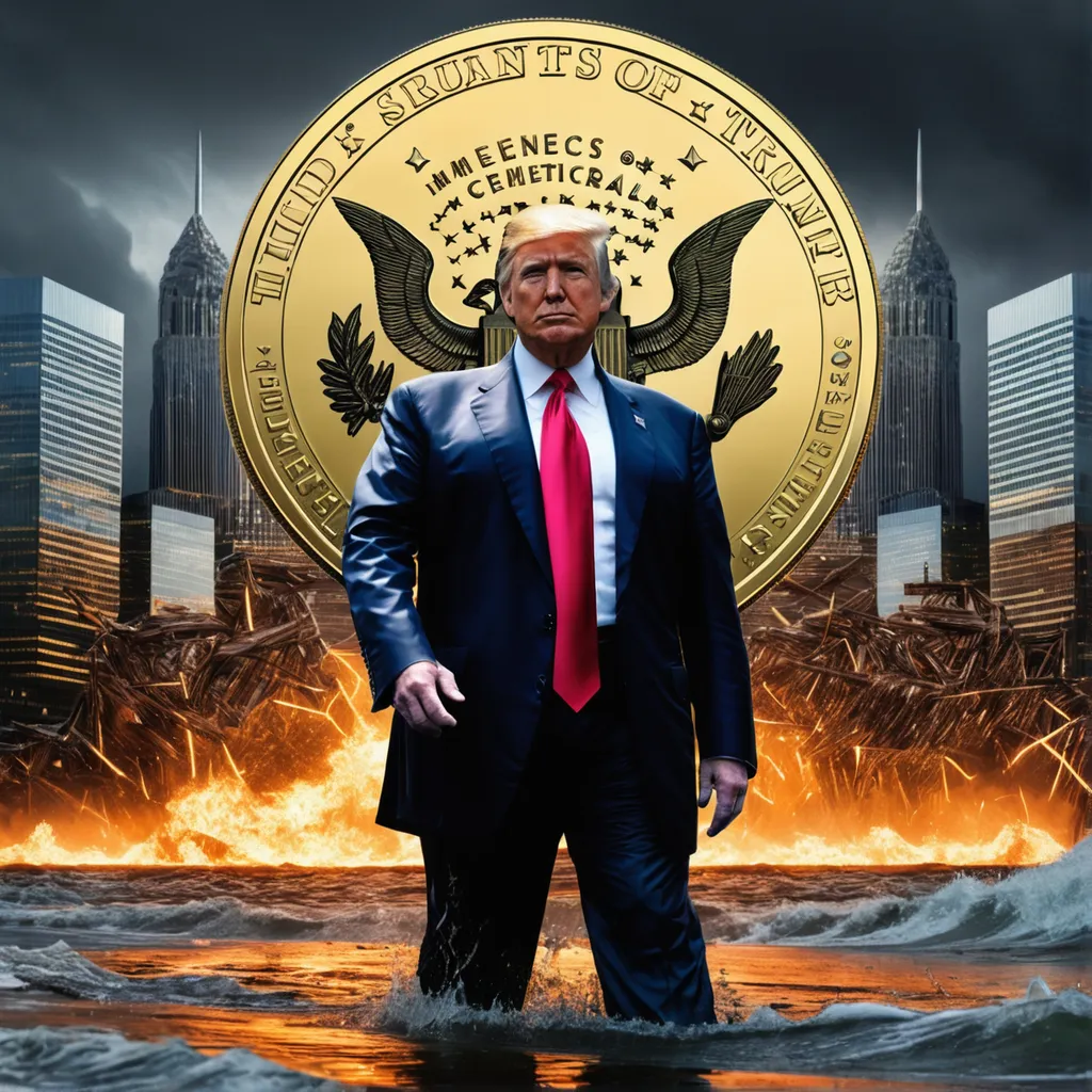 Trump-backed Crypto to Acquire $520 million in TRUMP Tokens Ahead of Flood