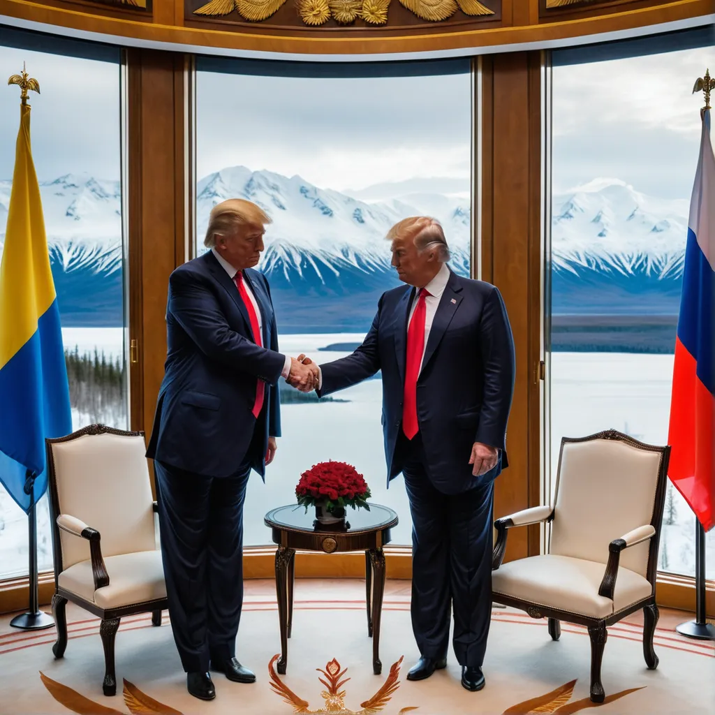 Trump Secures Historic Ukraine Guarantee in Alaska Summit