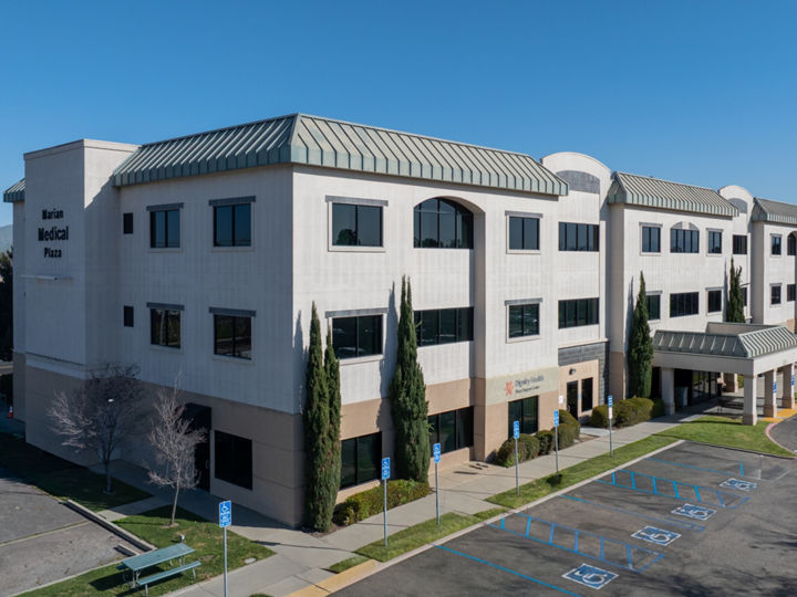 Exterior front view of Pulmonology & Pain Management - Dignity Health - Marian Medical Plaza