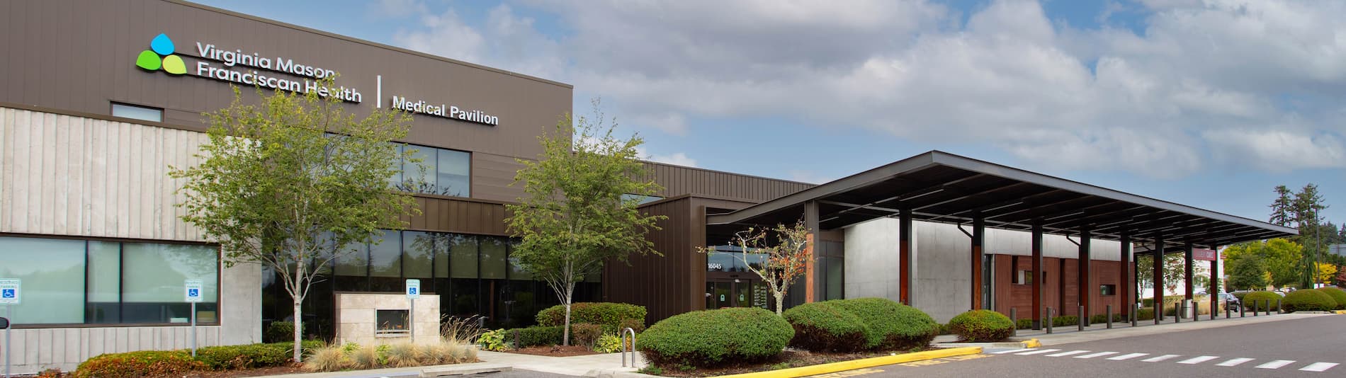 Exterior front view of Franciscan Medical Clinic - Burien