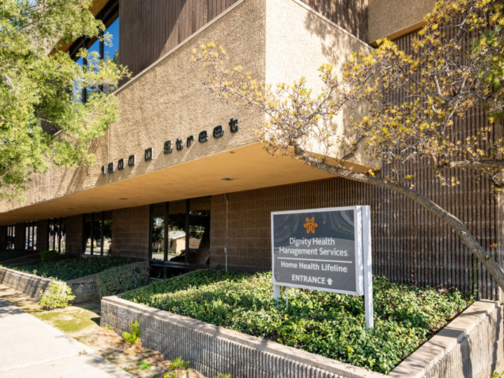 Exterior front view of Home Health Care - Dignity Health Mercy Memorial - Bakersfield