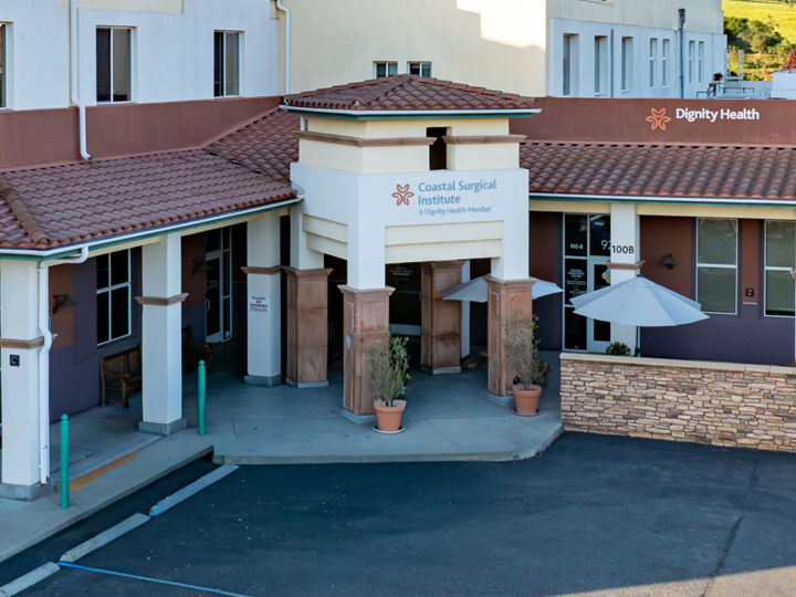 Exterior front view of Coastal Diagnostic Imaging Center - Dignity Health - Pismo Beach, CA