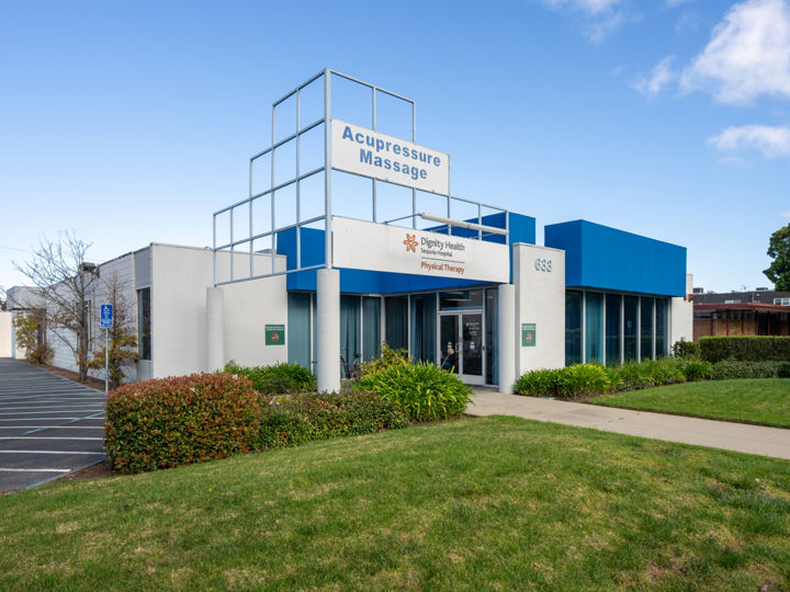 Exterior front view of Rehabilitation Therapy - Dignity Health - Sequoia Hospital
