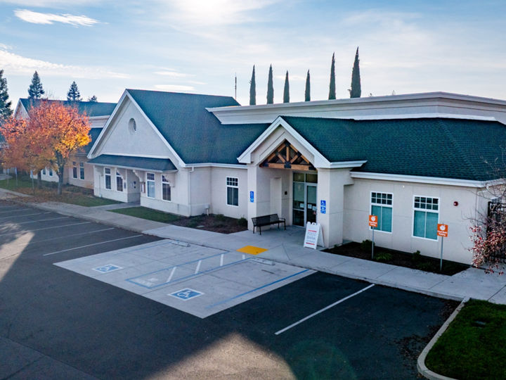 Exterior front view of Dignity Health - Connected Living 