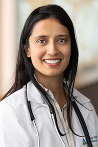 Portrait of Nithya Menon, MD