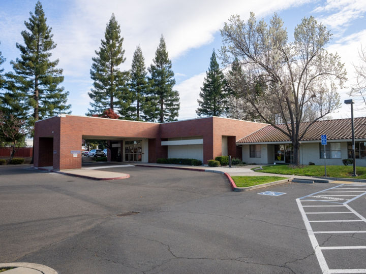 Exterior front view of Bruceville Terrace - Dignity Health - Methodist Hospital of Sacramento