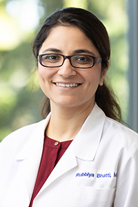 Portrait of Rubbiya A Bhatti, MD