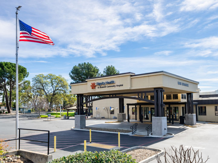 Exterior front view of Neurology - Dignity Health - St. Elizabeth Community Hospital