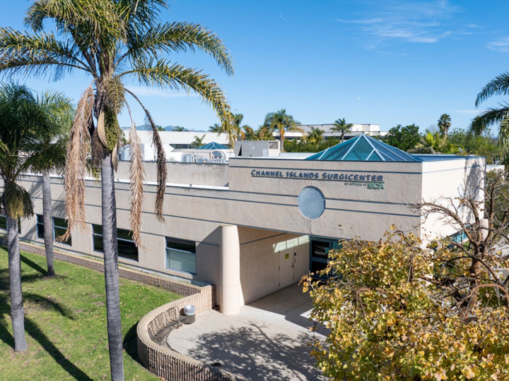 Exterior front view of Channel Islands Surgery Center - Dignity Health - Oxnard, CA