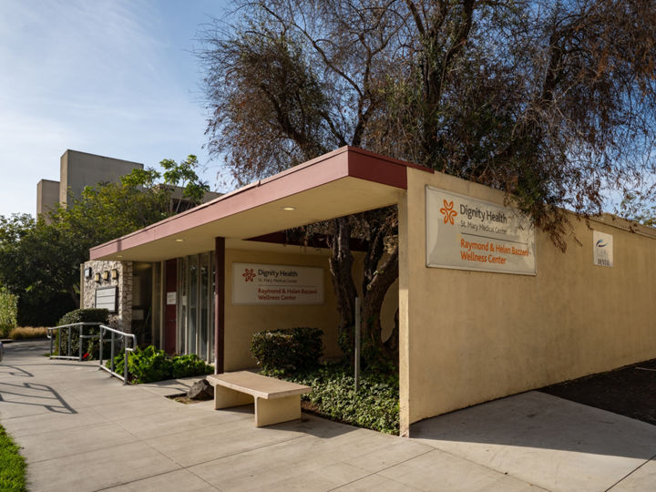 Exterior front view of Bazzeni Wellness Center - Dignity Health - St. Mary Medical Center