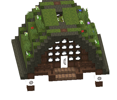 North perspective of hexerei-nature-bees