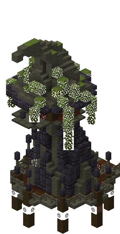 East perspective of hexerei-dark-tower