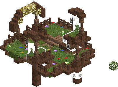 North perspective of hexerei-nature-garden