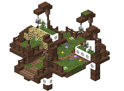 East perspective of hexerei-nature-garden