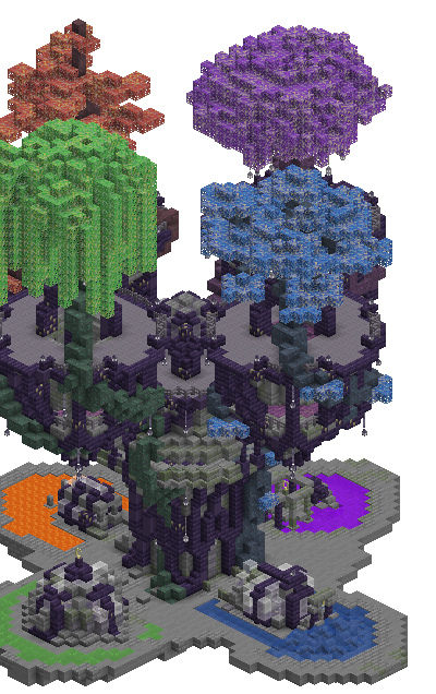 South perspective of Nexus of Seasons