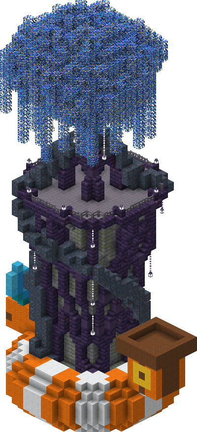 West perspective of Floaty Nexus Tower