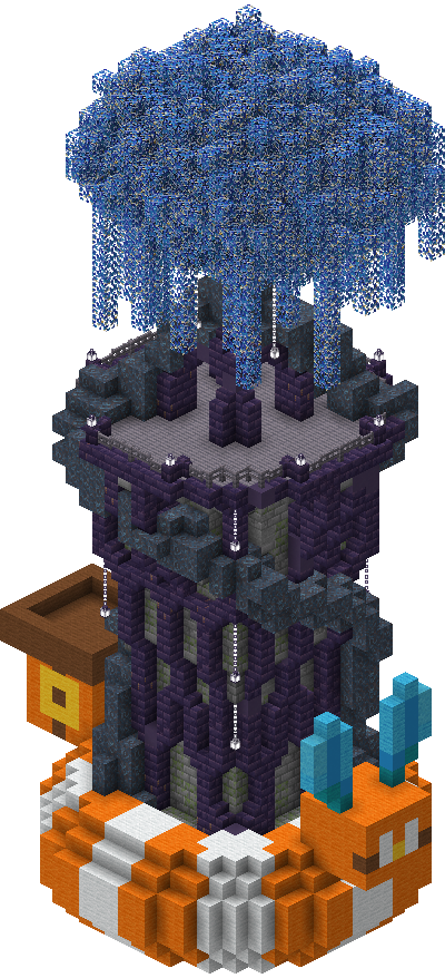 East perspective of Floaty Nexus Tower