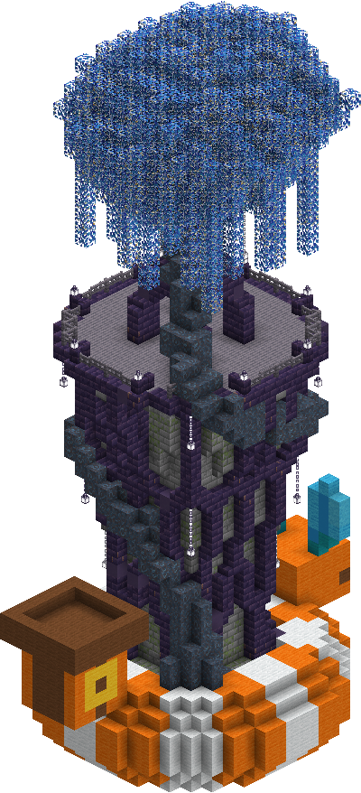 South perspective of Floaty Nexus Tower
