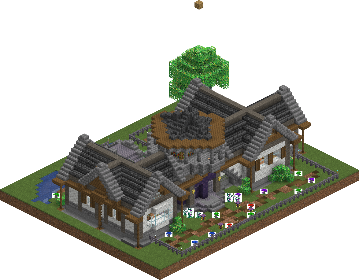 North perspective of Ars Nouveau Starter Home