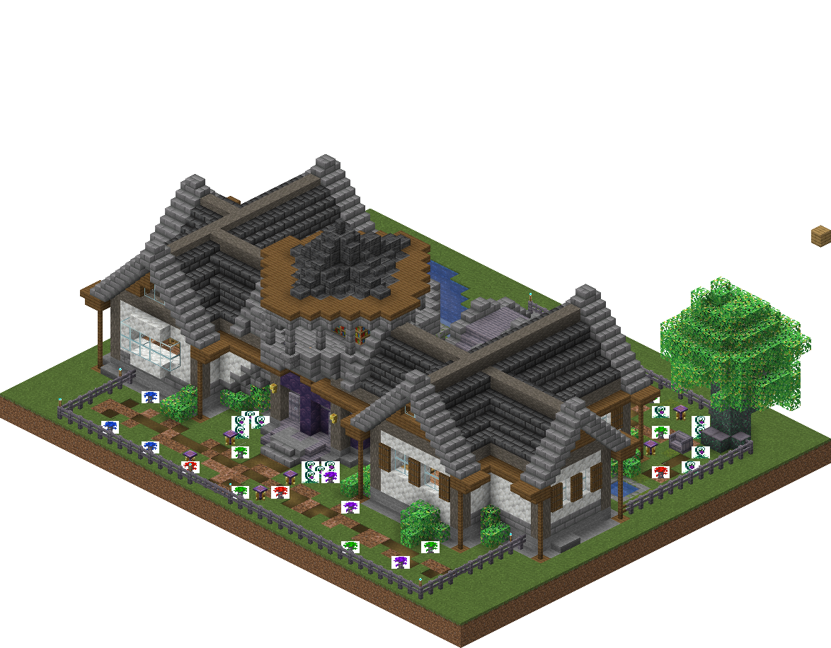 West perspective of Ars Nouveau Starter Home