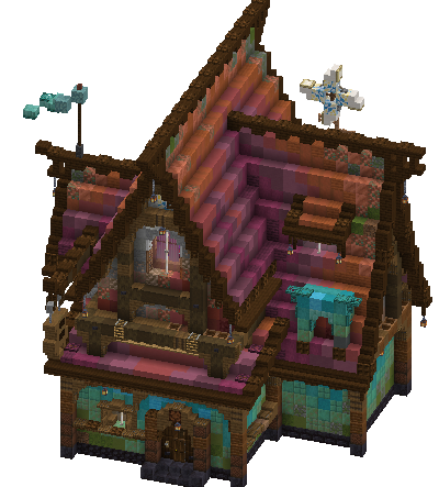 Picture of medieval house 9 saga