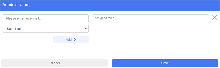 Adding an Administrator