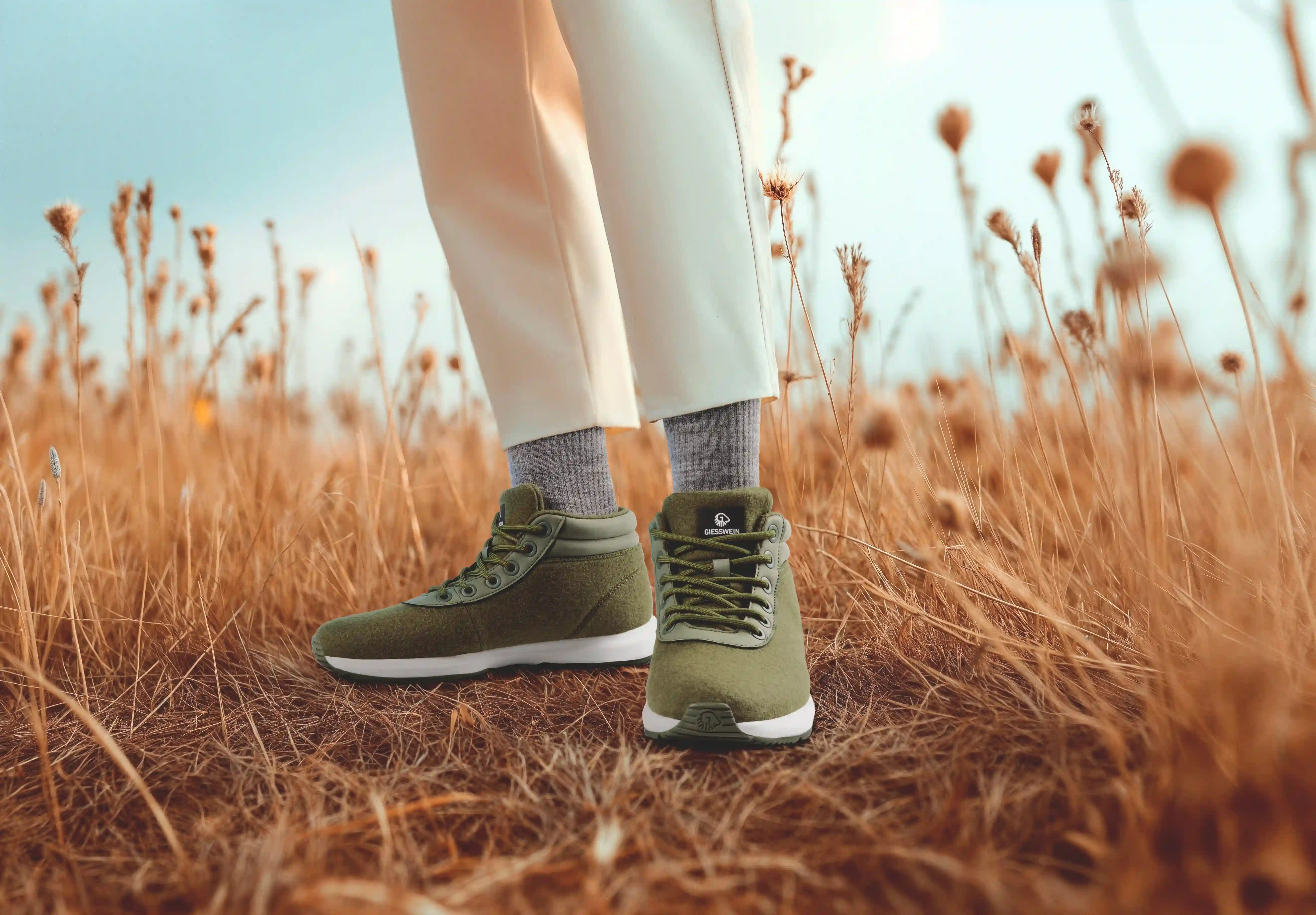 Wool Sneaker High-Top