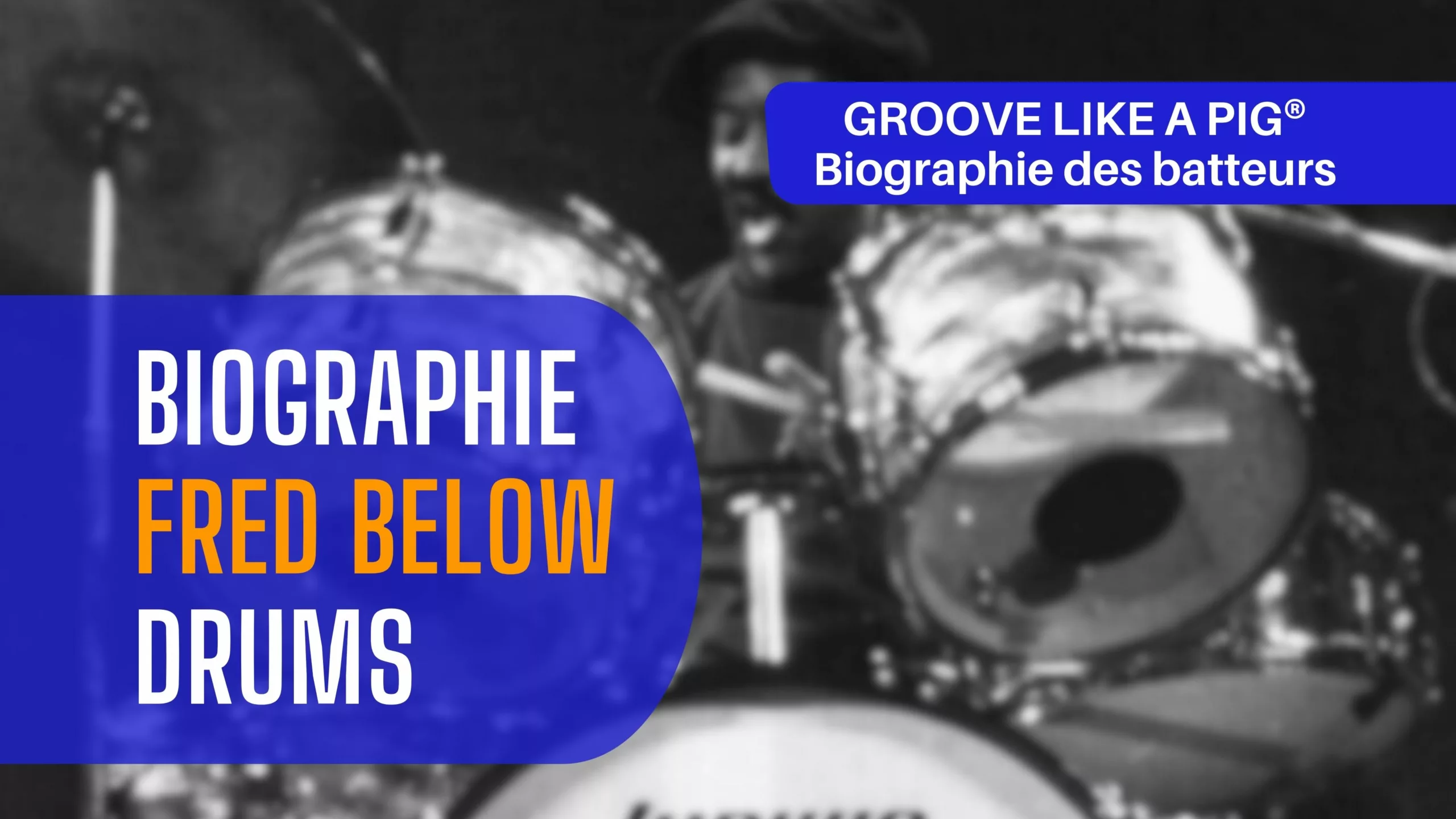 La biographie de Fred Below, batteur de blues.