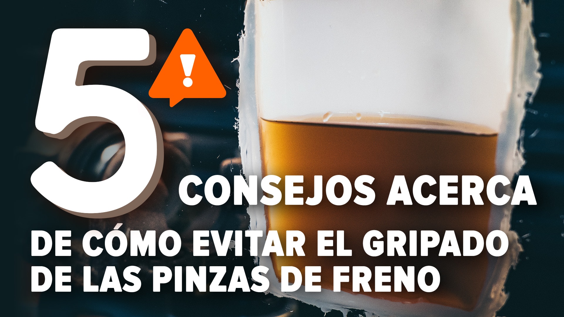 5 motivos por los que no utilizar pinzas de freno repintadas