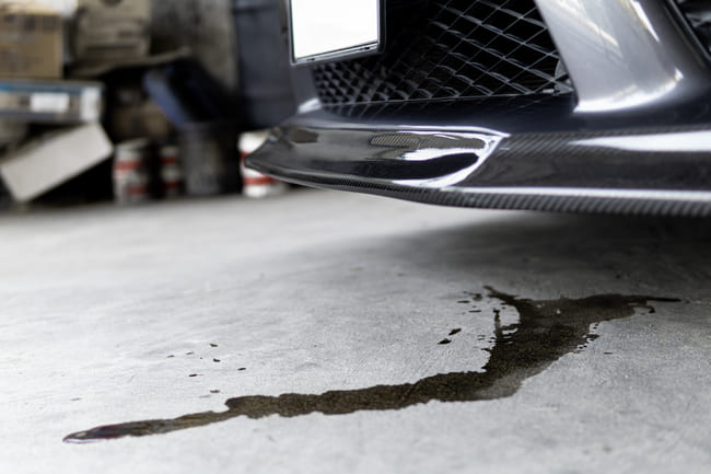 What are the signs of oil cooler failure