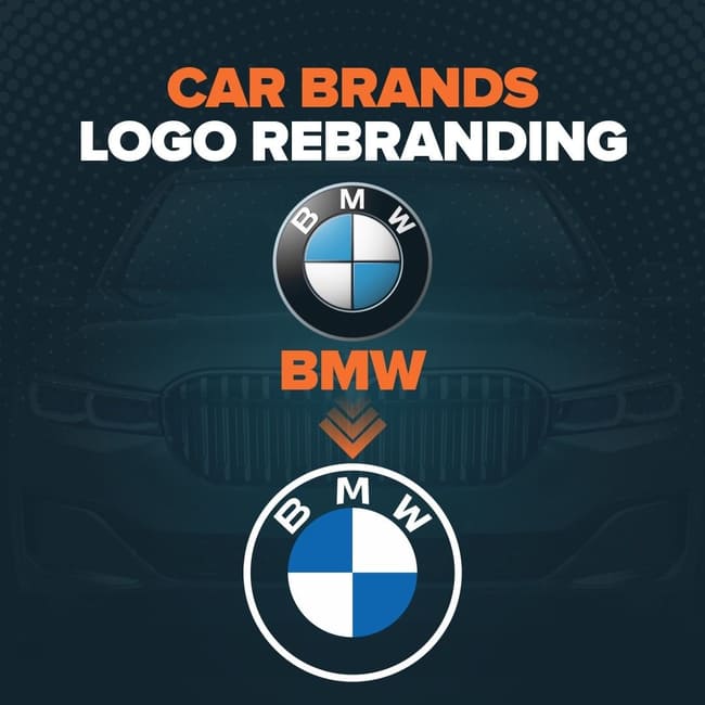 BMW unveils flat logo in first rebrand for two decades