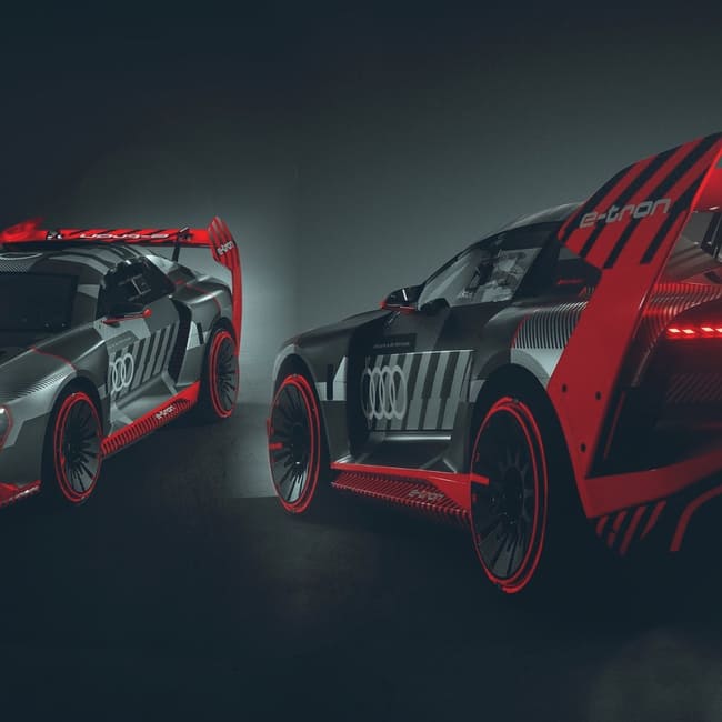 New Audi S1 E-Tron Quattro Hoonitron Prototype for Ken Block